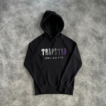 Trapstar Chenille Decoded Tracksuit Black/Purple