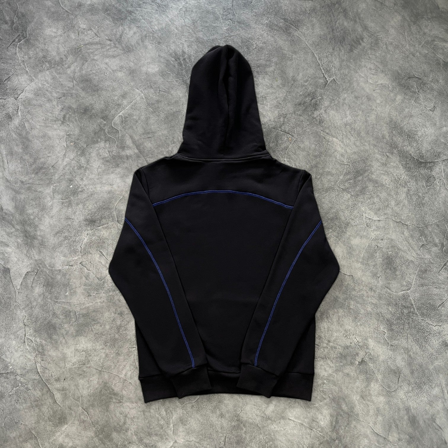 Trapstar Arch Chenille Tracksuit Black/Blue