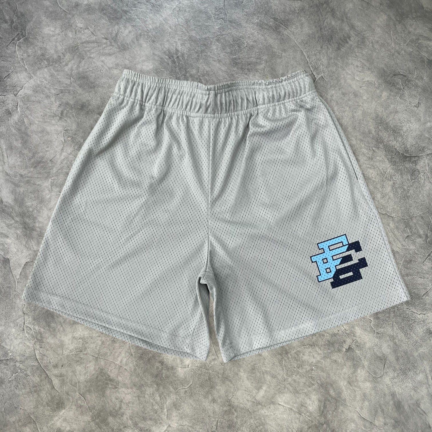 Eric Emanuel Basic Shorts Grey/Navy/Blue