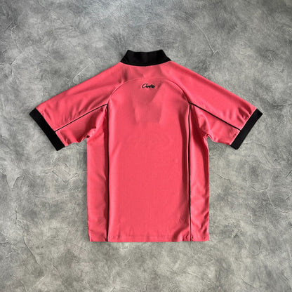 Corteiz Talismo Football Jersey Pink