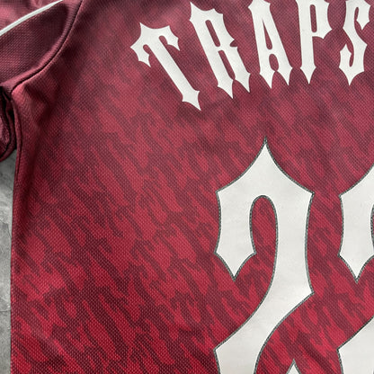 Trapstar Football Jersey Red