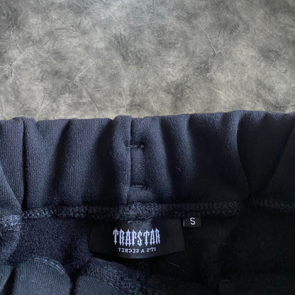 Trapstar Chenille Decoded Hooded Tracksuit Black/Blue