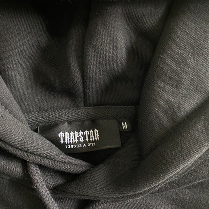 Trapstar Chenille Decoded Hooded Tracksuit Black/Green