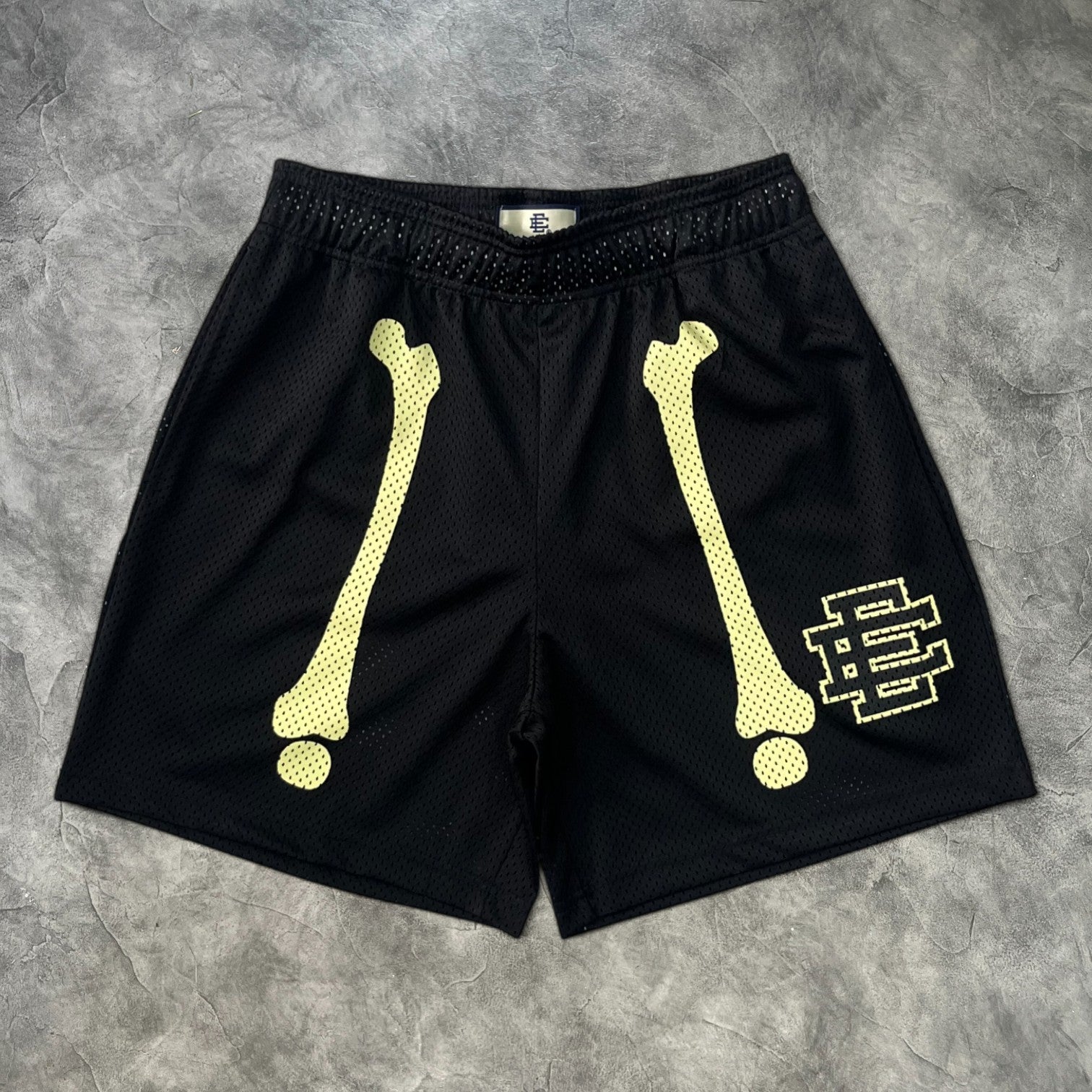 Eric Emanuel Bone Shorts Black