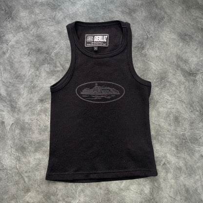 Corteiz Alcatraz Women's Tank Top Black/Black