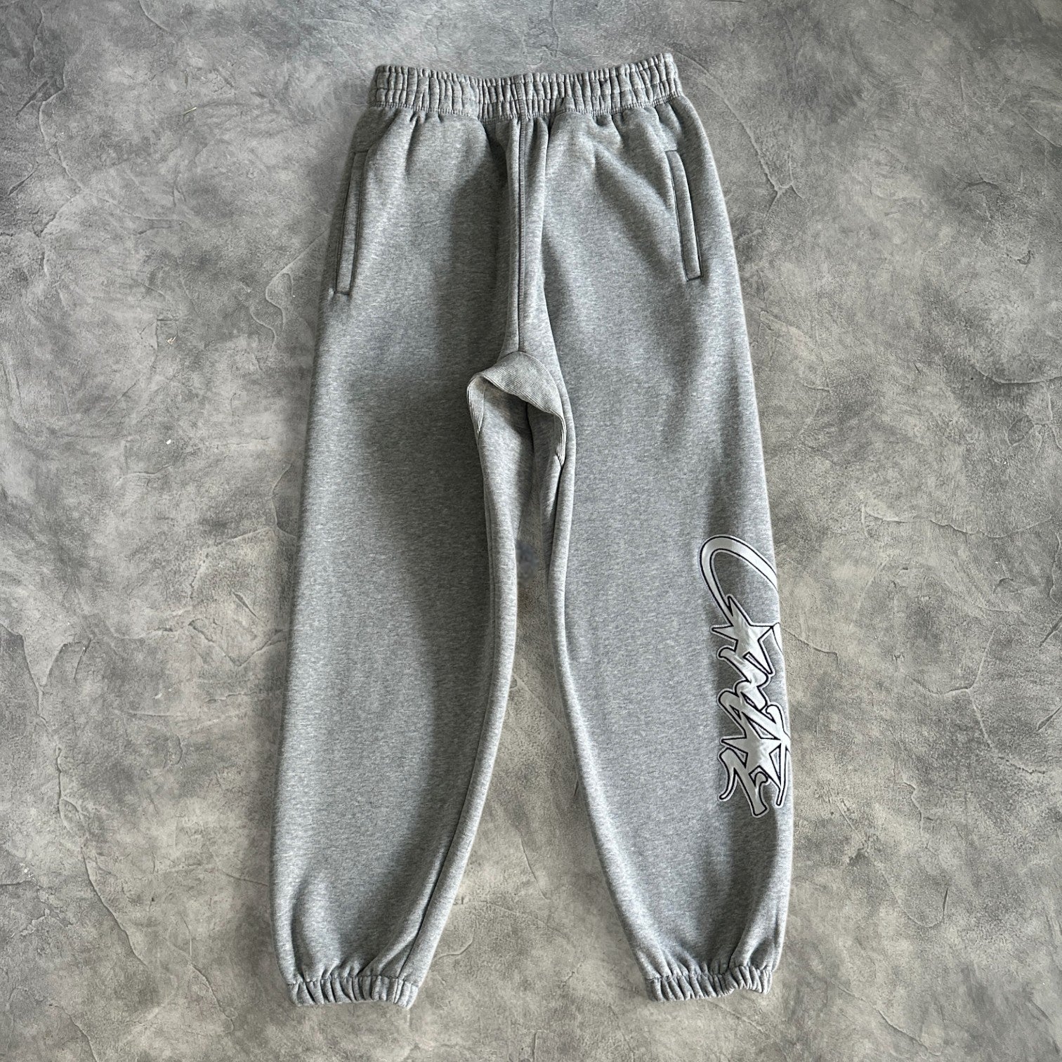 Corteiz Crtz Letter Tracksuit Grey