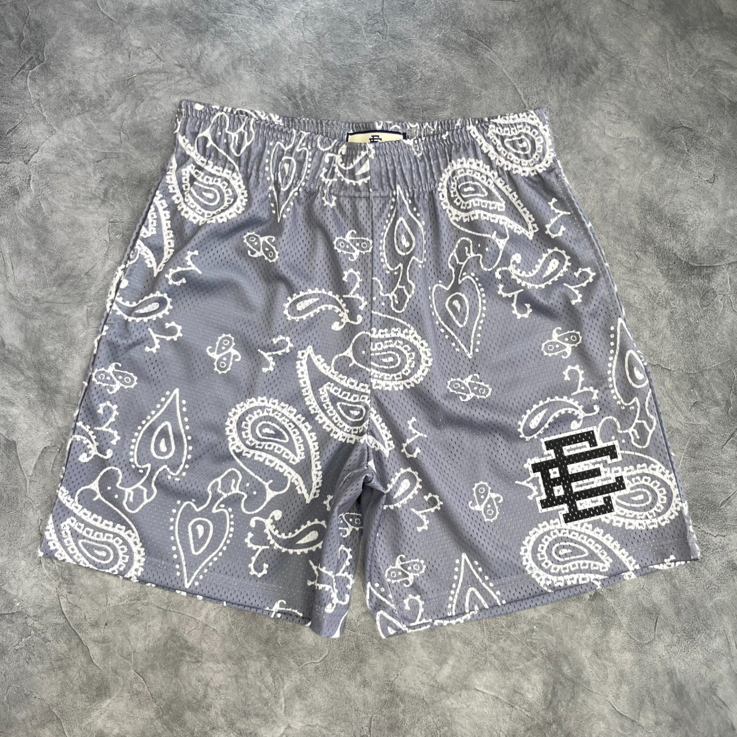 Eric Emanuel Basic Flower Shorts Grey