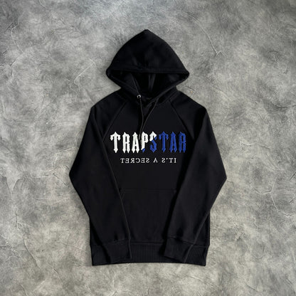 Trapstar Chenille Decoded Tracksuit Black/Blue/White