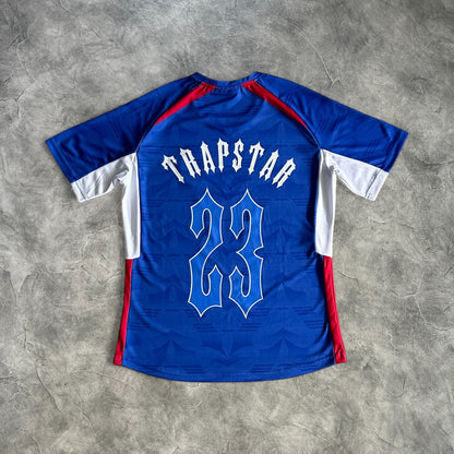 Trapstar Football Jersey Blue/Red