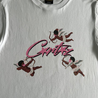 Corteiz Cupid Arrows T-Shirt White/Pink