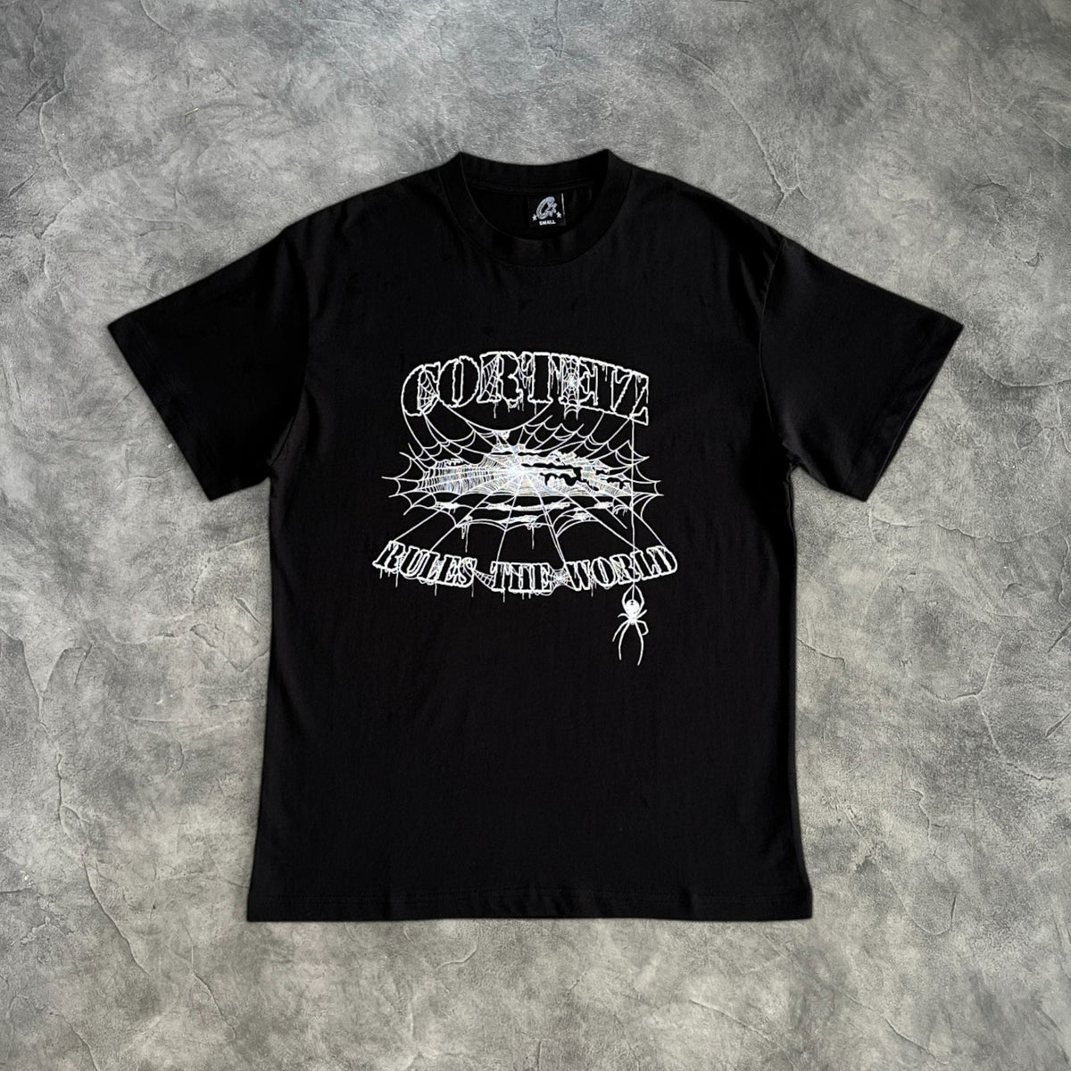 Corteiz Dark Web Denim Vaulted Set Black/White