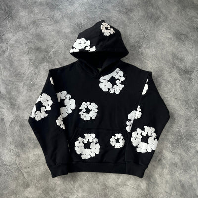 Denim Tears The Cotton Wreath Vaulted Set Black