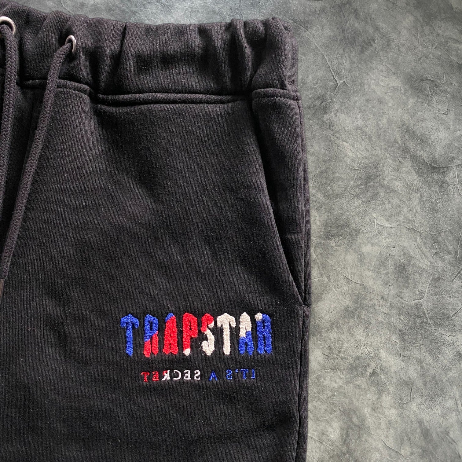 Trapstar Chenille Decoded Summer Set Black/Blue