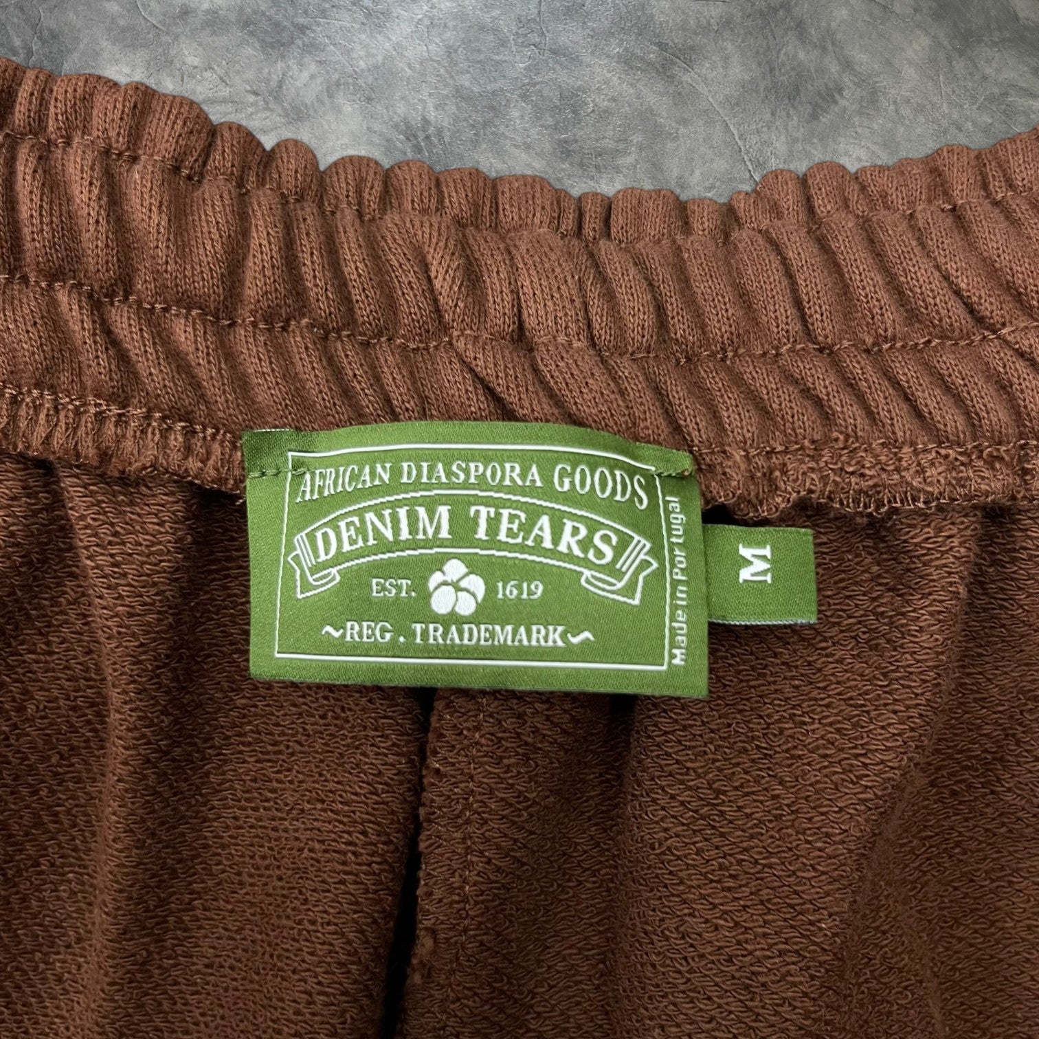 Denim Tears The Cotton Wreath Sweatpants Brown