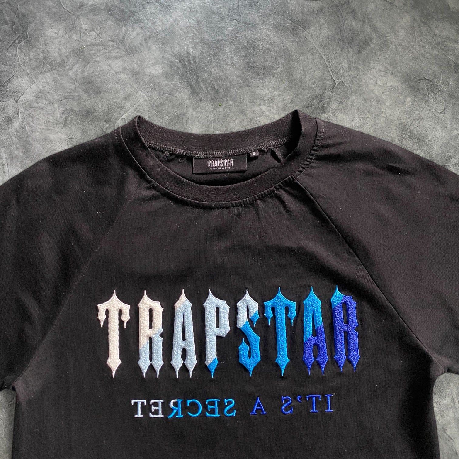 Trapstar Chenille Decoded Ice Flavour Summer Set Black