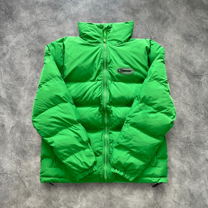 Trapstar Hyperdrive Puffer Jacket Green