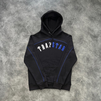 Trapstar Arch Chenille Tracksuit Black/Blue