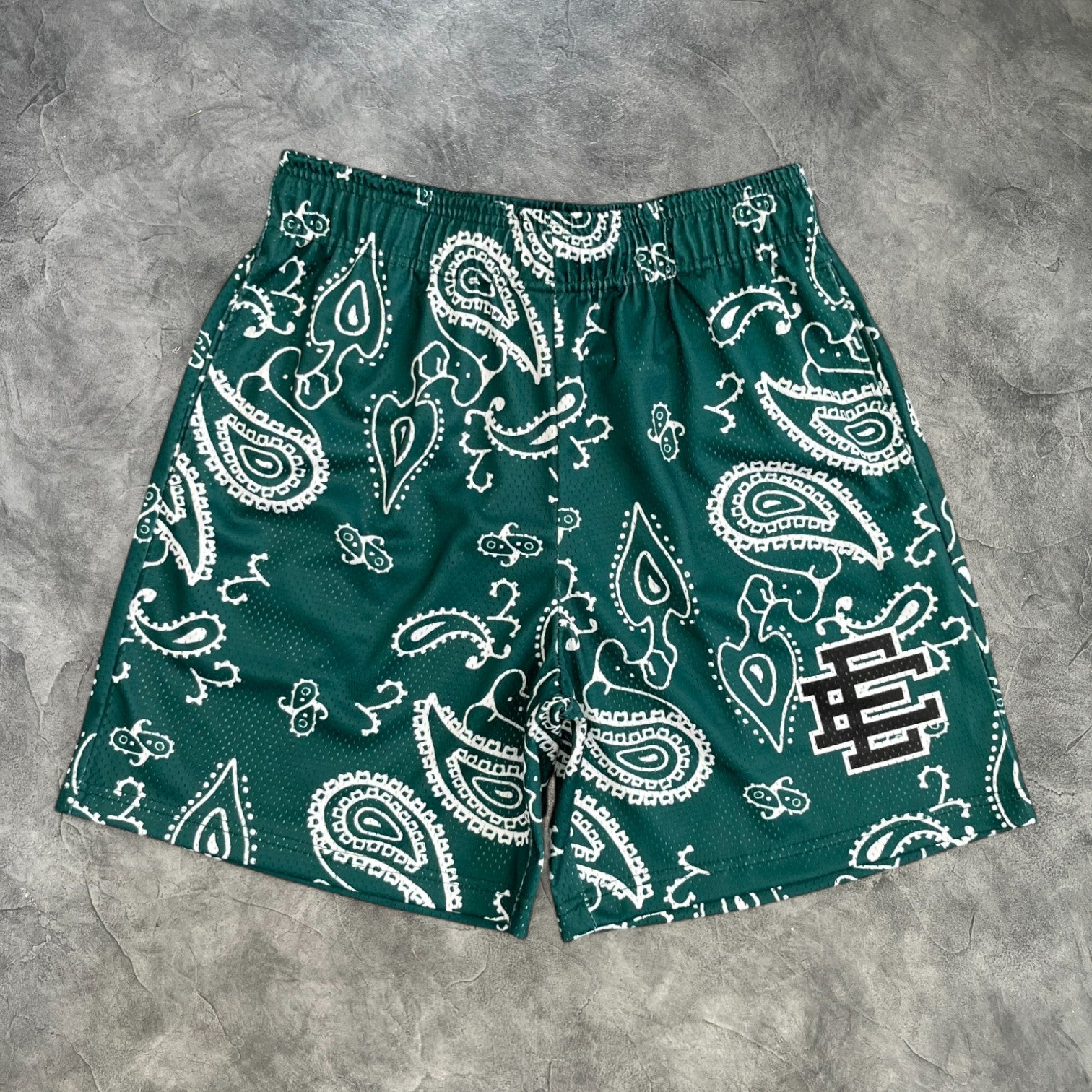 Eric Emanuel Basic Flower Shorts Green